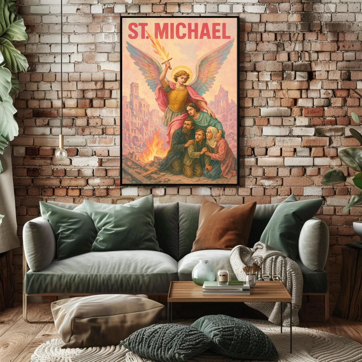 St. MichaelS Protection Poster