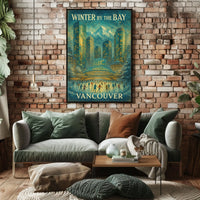 Vancouver Winter City Poster