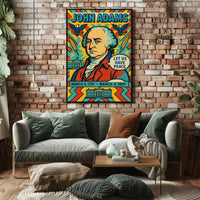 John Adams 2nd President Poster PosterGoat