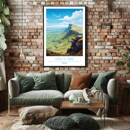 Pen y Fan, Wales Poster