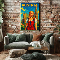 Austria Travel Poster