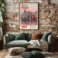 R.A.C. International Tourist Trophy Race 1929 Poster