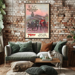 R.A.C. International Tourist Trophy Race 1929 Poster