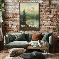 North Cascades National Park Poster