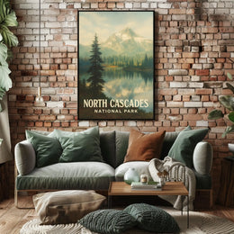North Cascades National Park Poster