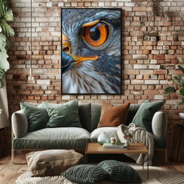 Eye of the Predator: Nature's Intensity Animal Poster PosterGoat