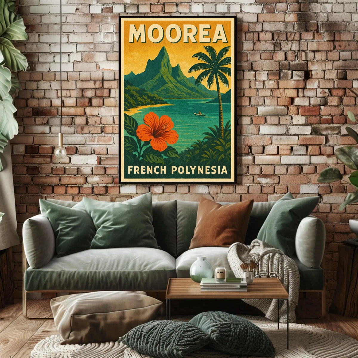 Moorea French Polynesia Poster