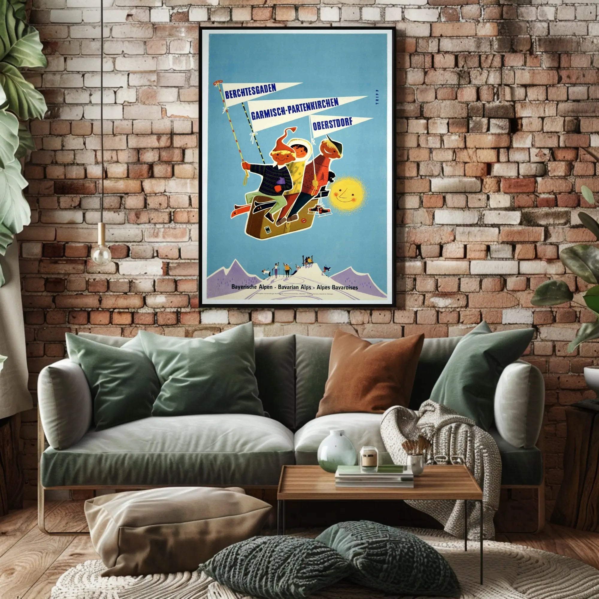 Adventure in the Bavarian Alps Poster