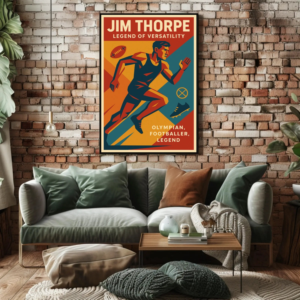 Jim Thorpe The Ultimate Sports Legend Jim Thorpe Poster