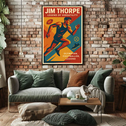 Jim Thorpe The Ultimate Sports Legend Jim Thorpe Poster