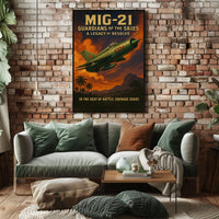 MiG-21 Guardians of the Skies Poster