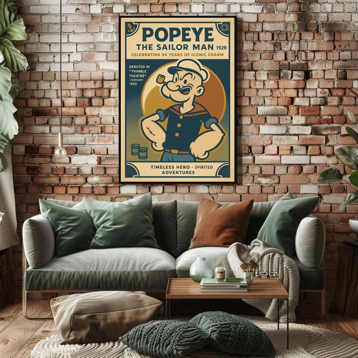 Popeye 1929 Art Poster POP-99