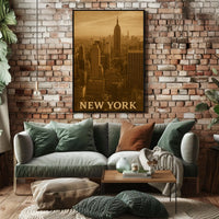 New York City Skyline Poster