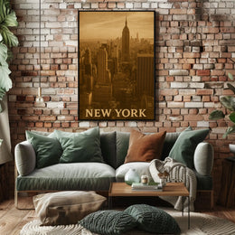 New York City Skyline Poster