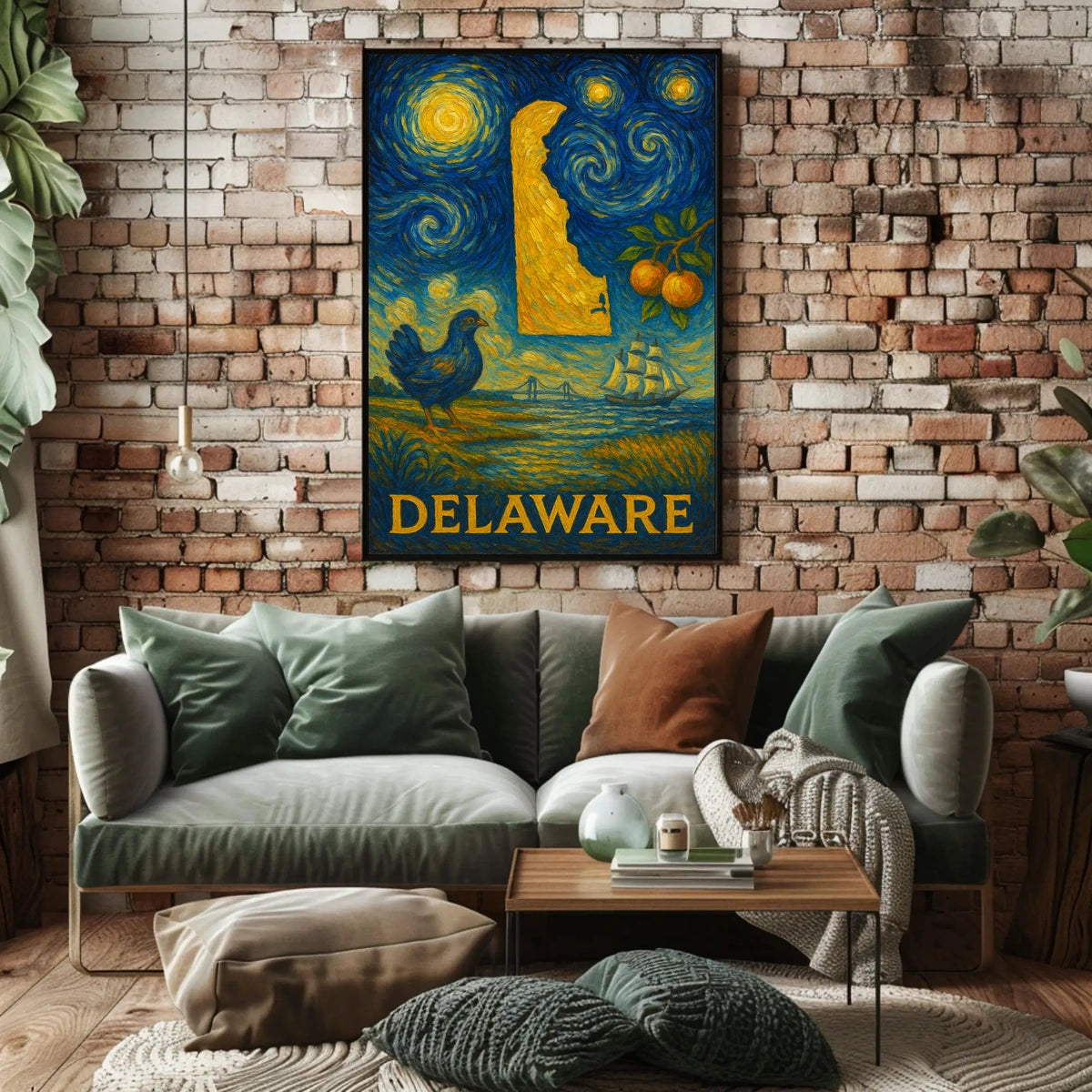 Delaware A Starry Tribute Poster