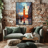 Big Ben At Dusk Poster PosterGoat
