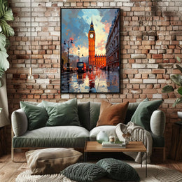 Big Ben At Dusk Poster PosterGoat