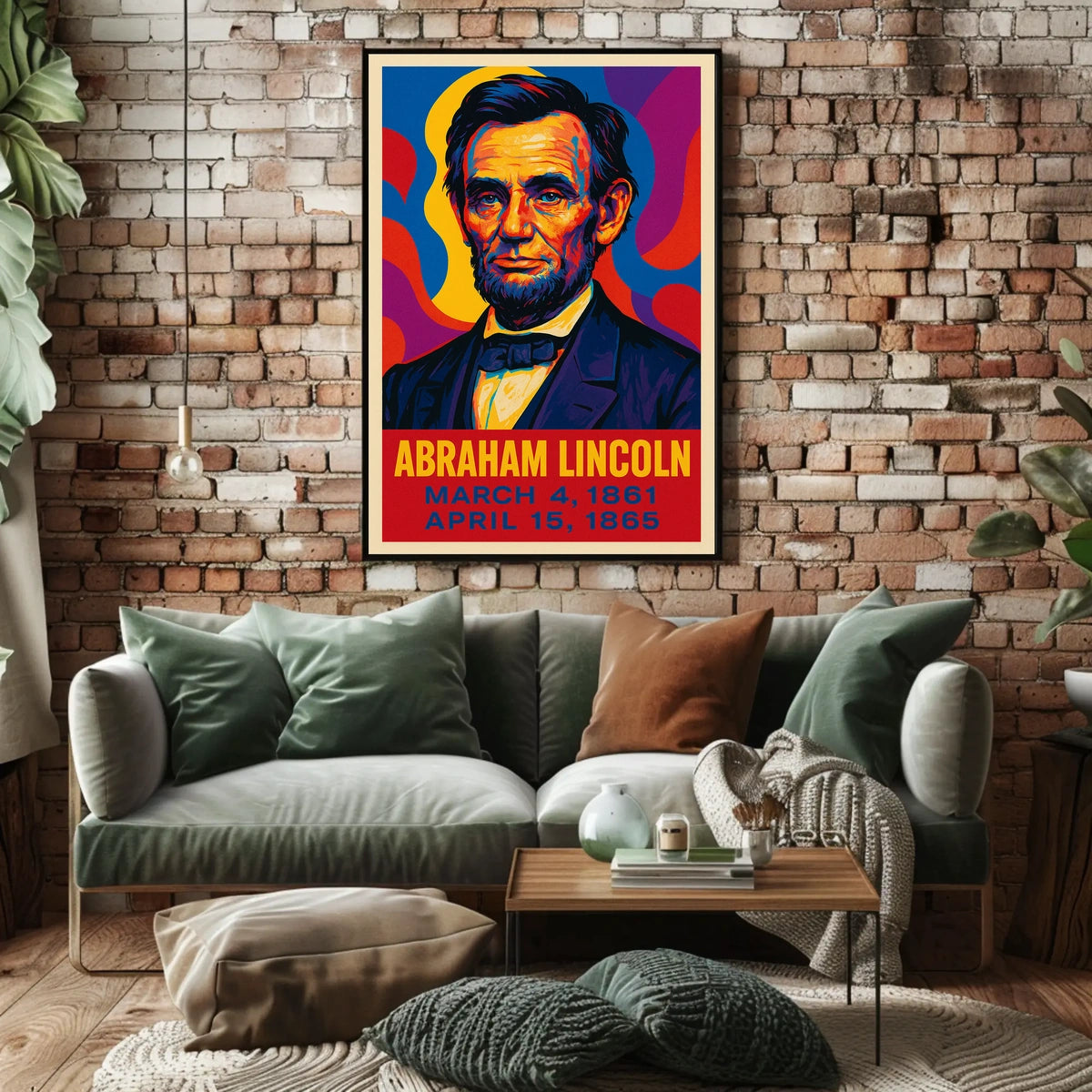Abraham Lincoln 16th President Poster