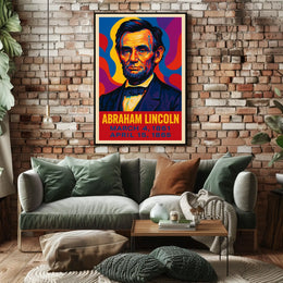 Abraham Lincoln 16th President Poster
