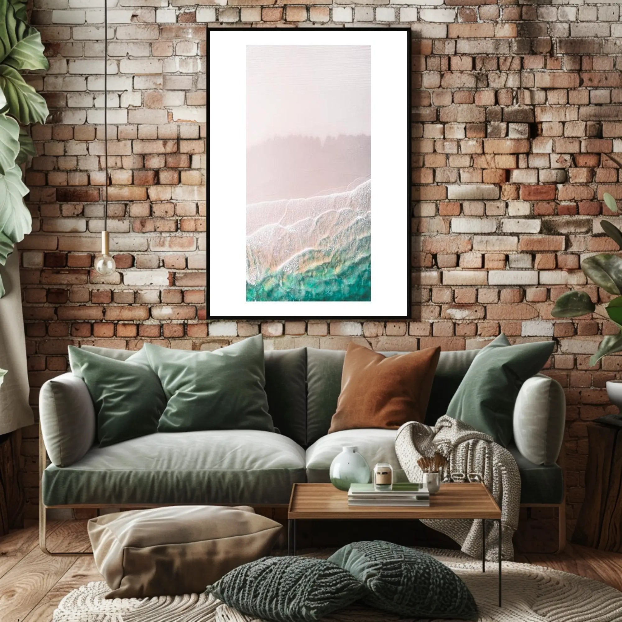 Tranquil Shoreline Poster PosterGoat