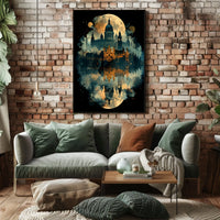 Reflections Of Timeless Architecture Poster