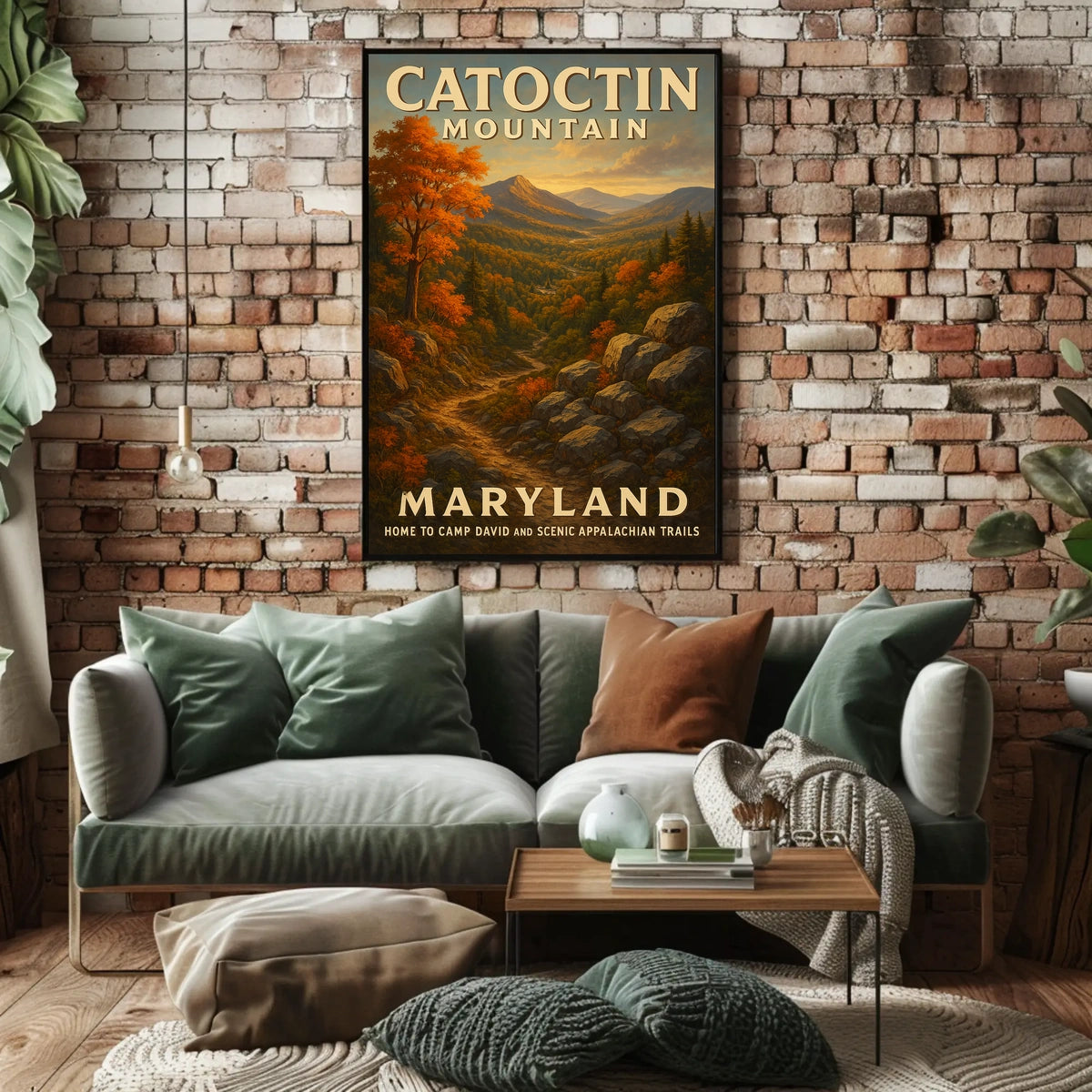 Catoctin Mountain MarylandS Scenic Poster