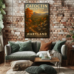 Catoctin Mountain MarylandS Scenic Poster
