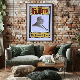 Mr. Herbert L. Flint Vintage Theatrical Poster
