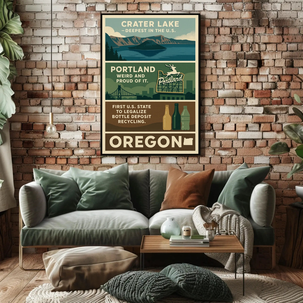 Discover Oregon Poster
