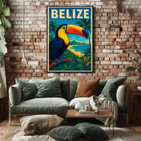 Belize Tropical Paradise Poster