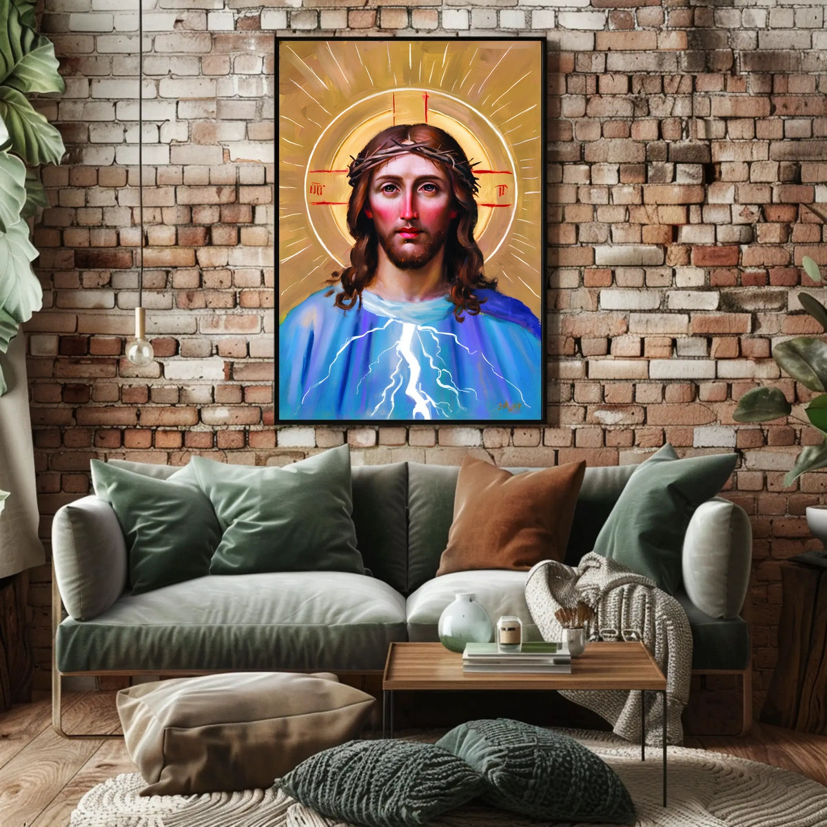 Divine Portrait Poster