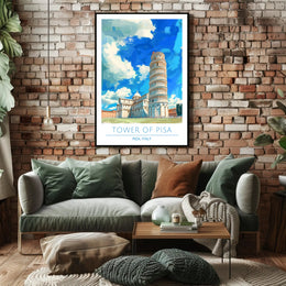 Tower of Pisa Poster