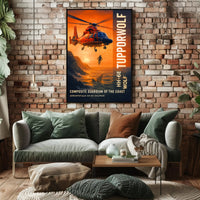 Tupporwolf Guardian of the Coast Poster PosterGoat
