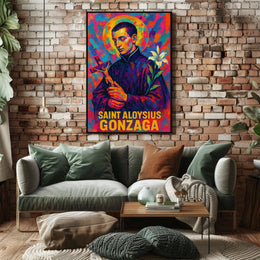 Saint Aloysius Gonzaga Poster
