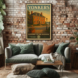 Yonkers Gateway to the Hudson Poster