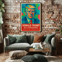 Donald Trump Vibrant Leadership Reimagined Poster