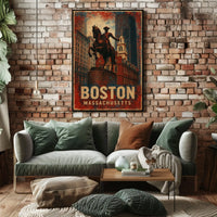 Boston Heritage Art Deco Collectors Poster