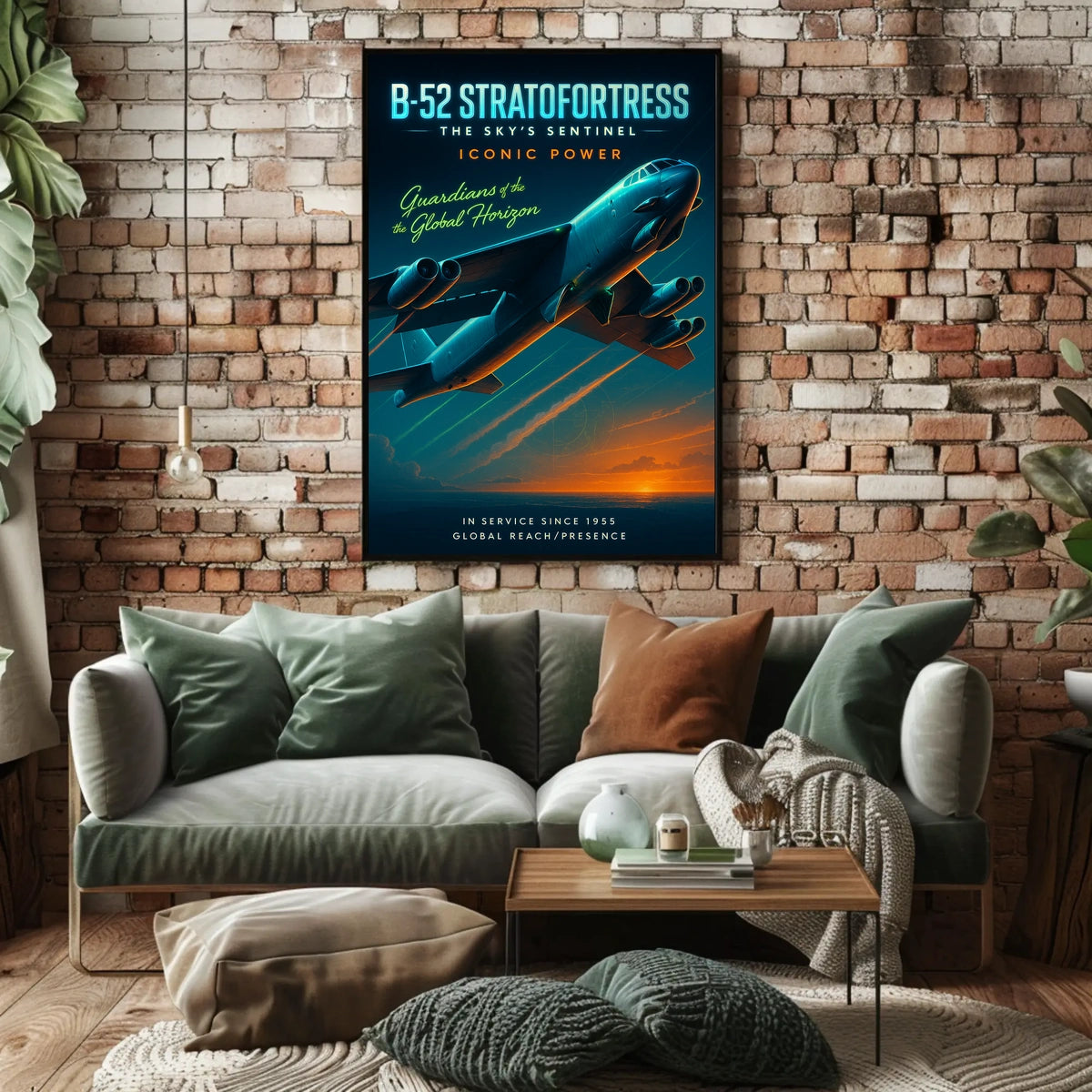 B-52 Stratofortress The Skys Sentinel Poster