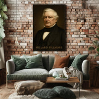 Millard Fillmore Presidential Portrait Poster
