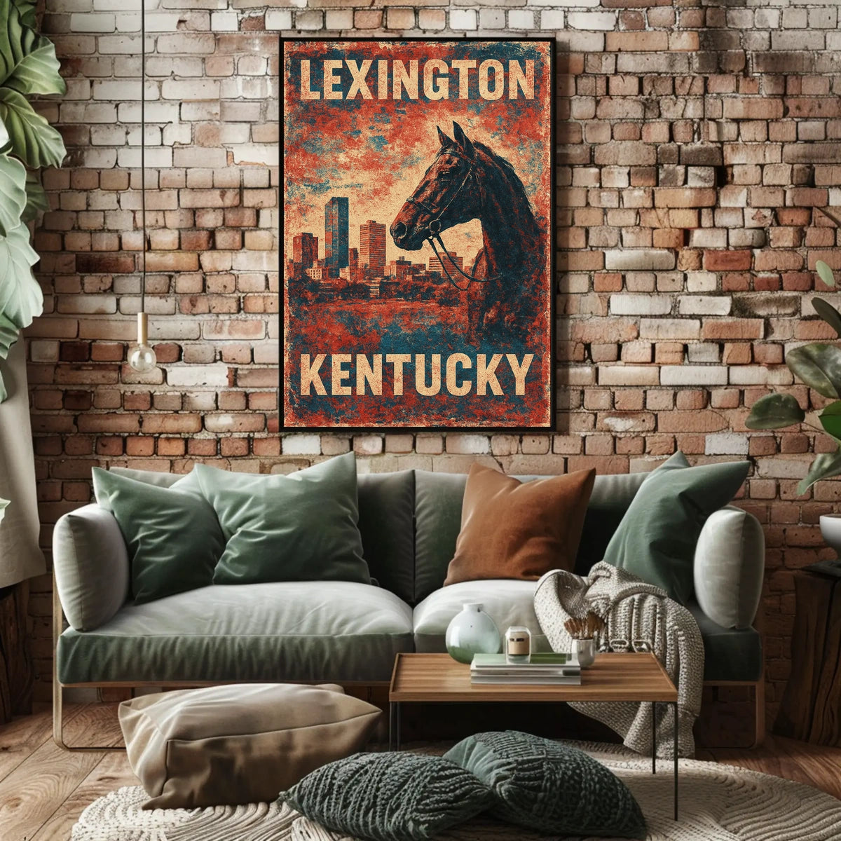 Lexington Kentucky Wanderlust Cityscape Photography Poster