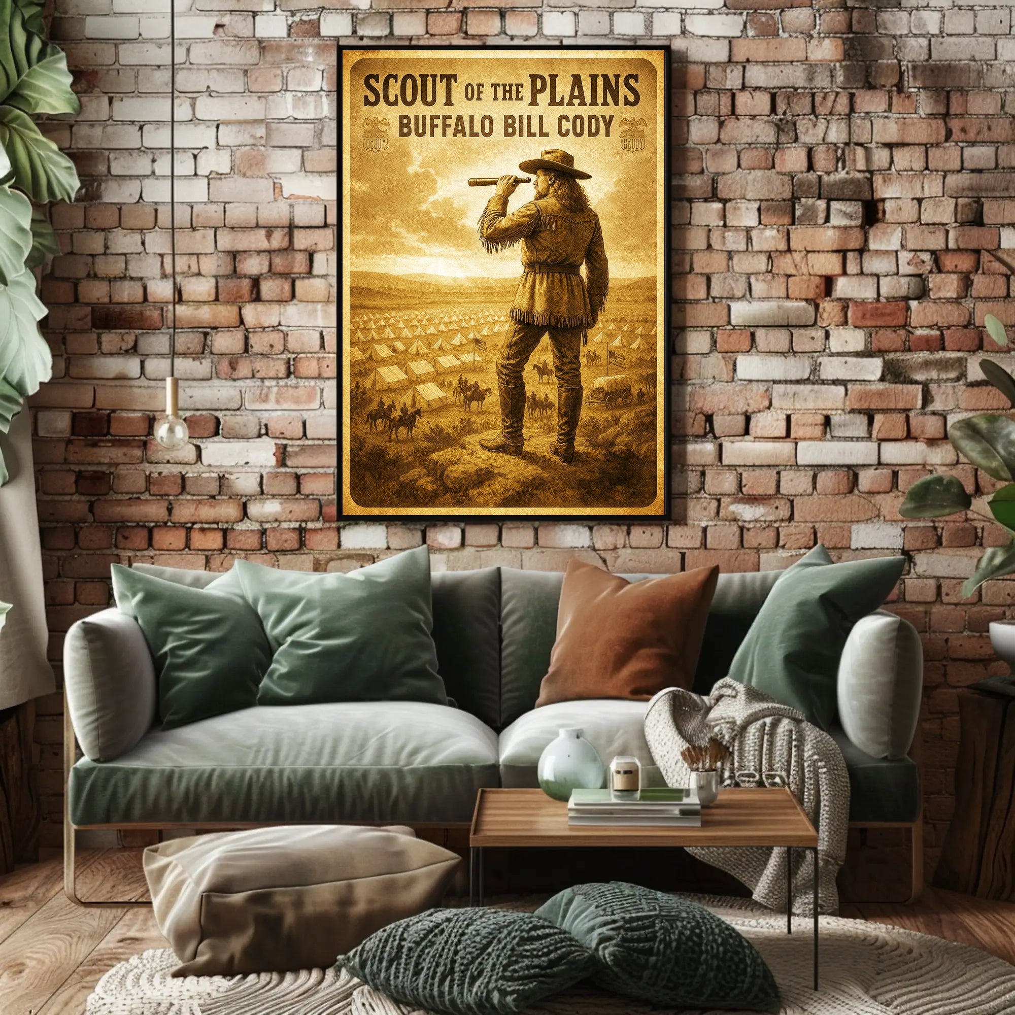 Buffalo Bill Cody Scout of the Plains Poster PosterGoat