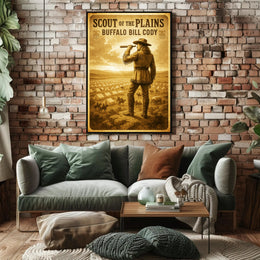 Buffalo Bill Cody Scout of the Plains Poster PosterGoat