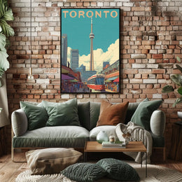 Toronto Cityscape Poster