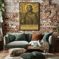 Saint Edmund The Martyr Poster