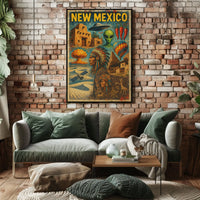 New Mexico Wonders Poster
