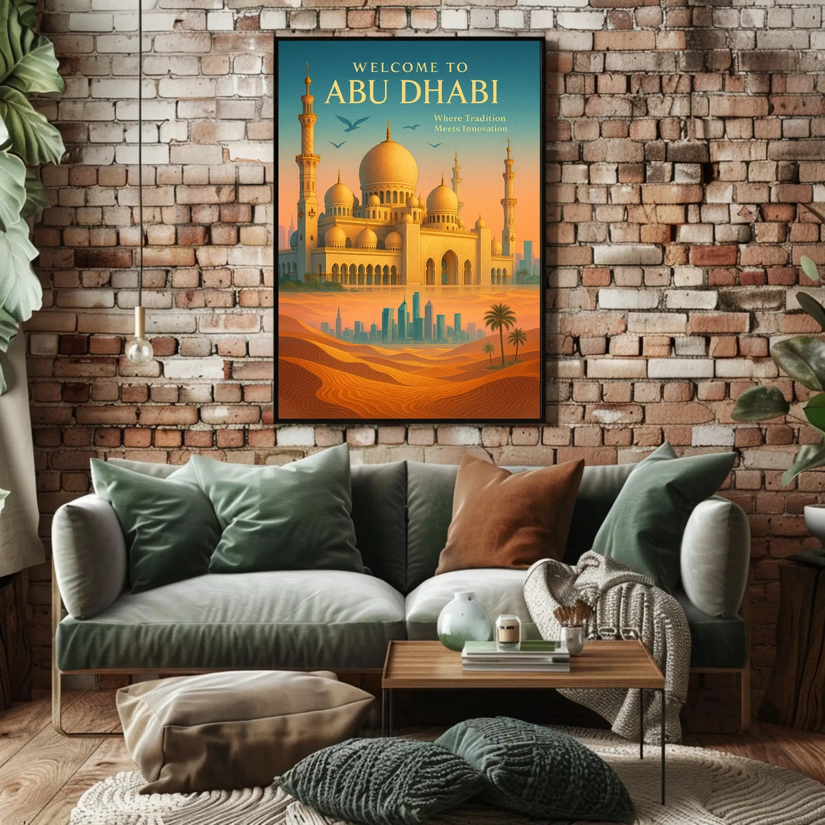 Welcome To Abu Dhabi Poster