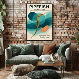 Pipefish Salt Water Elegance Poster