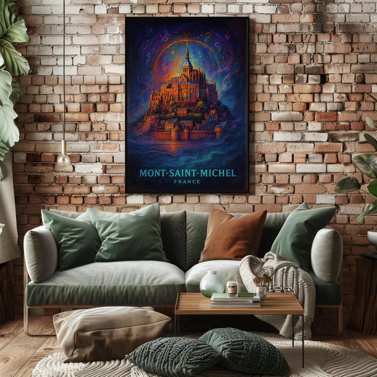 Mont-Saint-Michel France Poster
