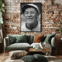Vintage Baseball Legend Poster