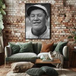 Vintage Baseball Legend Poster